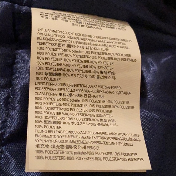 💖MEGA SALE💖VANS BMX Remix JACKET Women Black Puffer Raincoat Water VN0A4CNXBLK - Picture 6 of 6